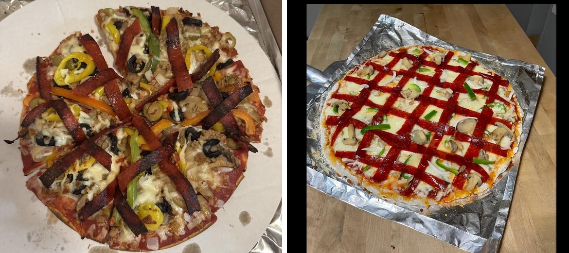 b, Pizza Menu