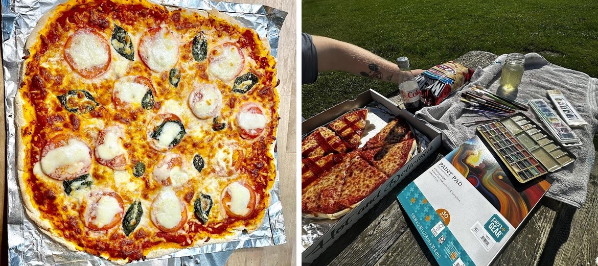 b, Pizza