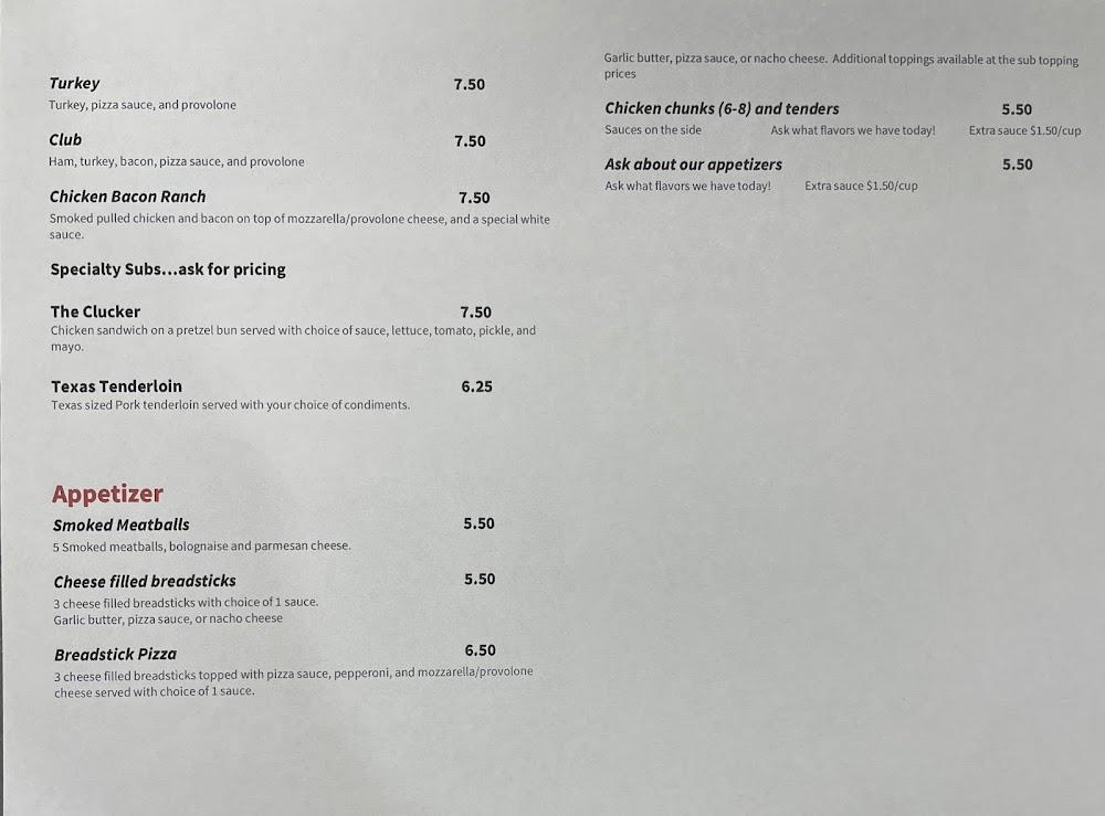 b, Pizza Menu image 2